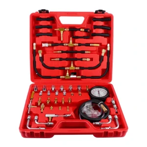 Merač tlaku vstrekovania paliva pre auto a kamión TU-443 0-140 PSI