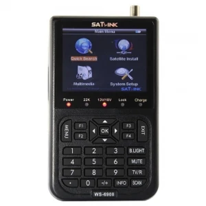 Satlink WS-6908 satelitný merač na presné nastavenie paraboly