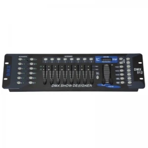 DMX 512 ovládač svetiel 192 kanálov programovateľný