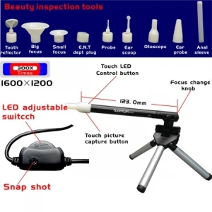 USB mikroskop Supereyes B003+ 2 MP HD 300X so stojanom