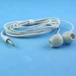 Pohodlné a kompatibilné biele slúchadlá pre iPod satkit