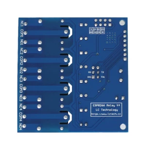satkit WiFi relé modul 4 kanály ESP8266 pre diaľkové ovládanie