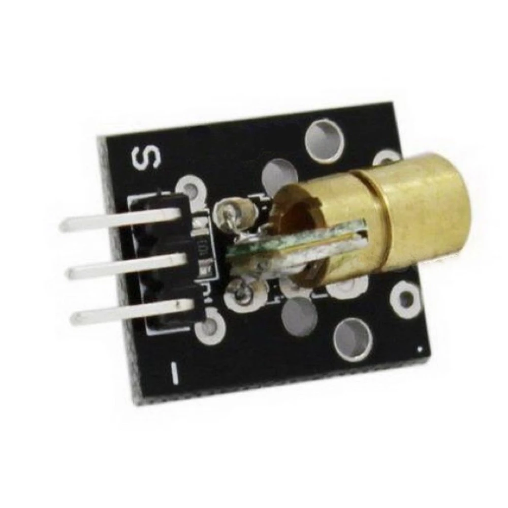 Laserový vysielač 5V červený 650 nm 5mW 6mm pre Arduino