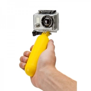 Žltý plávajúci vodný monopod pre GoPro 1/2/3 a SJ4000