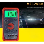 MST-2800B digitálny multimeter s veľkým LCD displejom pre autoelektriku
