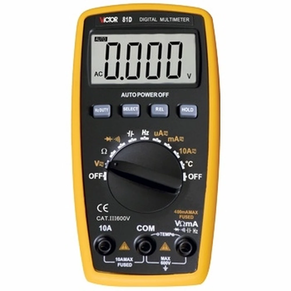 Digitálny multimeter s autorange Victor 81D