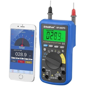 Digitálny multimeter HoldPeak HP-90EPD s mobilnou appkou