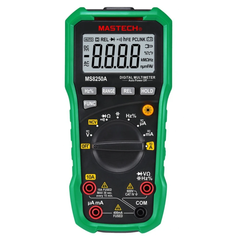 Digitálny multimeter Mastech MS8250A s bezkontaktným detektorom napätia