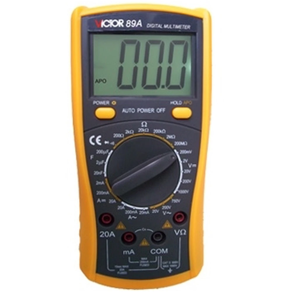 Digitálny multimeter Victor 89a: presnosť a funkčnosť pre elektroniku