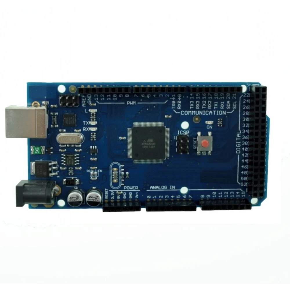 Nová doska Arduino Mega 2560 kompatibilná ATmega2560-16au pre pokročilé projekty