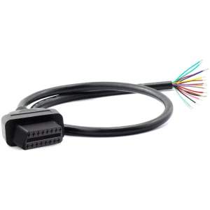 satkit OBD2 zásuvka predlžovací kábel 1m pre presnú autodiagnostiku