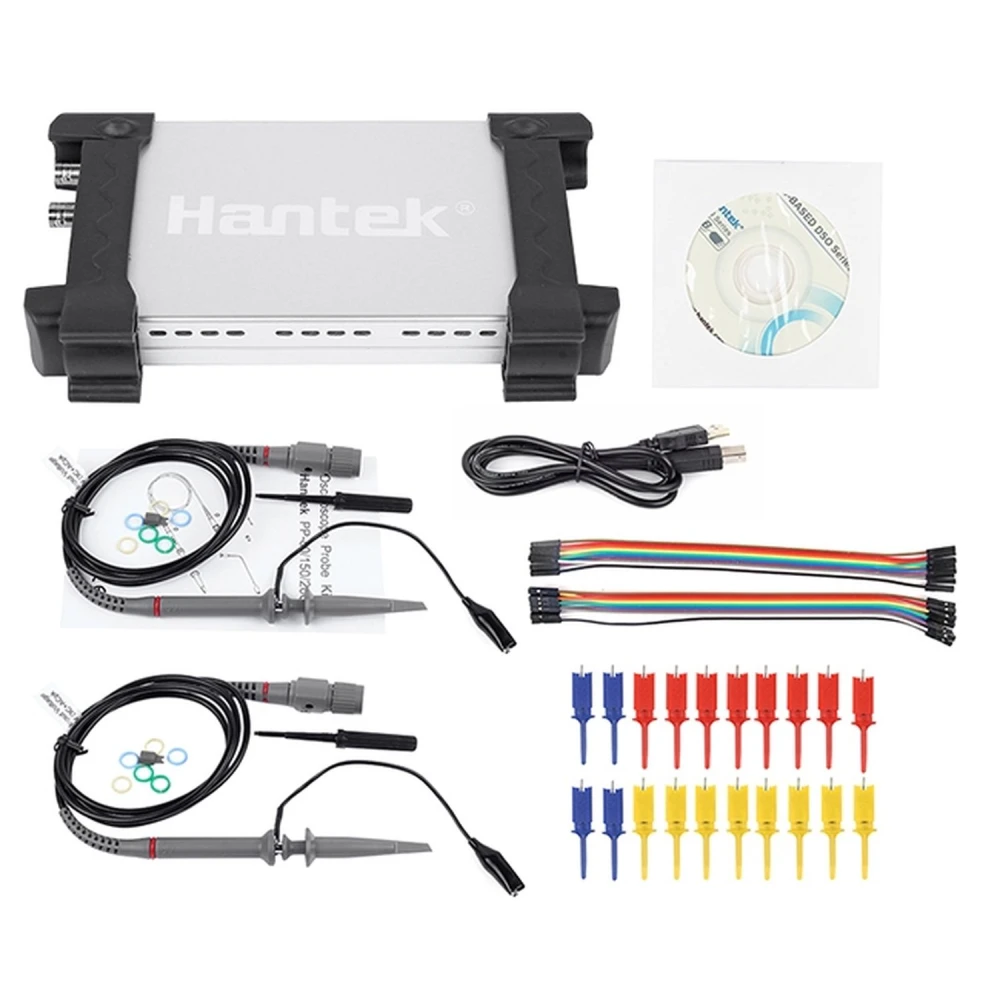 Hantek 6022BL USB digitálny osciloskop 16 kanálov 20 MHz pre PC