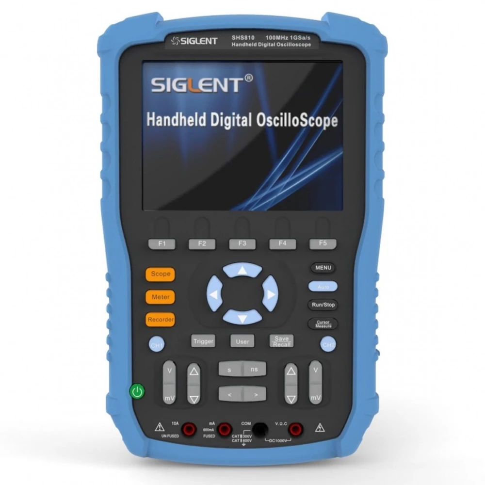 Prenosný digitálny osciloskop Siglent SHS810 100MHz s 5.7-palcovým displejom