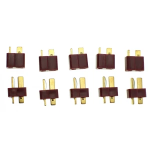 Pack 10 T-Dean konektorov (5 samec + 5 samica) pre drony a RC