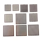 Sada 10 univerzálnych šablón BGA Reballing 0,3 až 0,76 mm