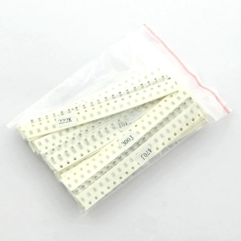 Sada SMD kondenzátorov 0805 - 700 ks s 35 rôznymi hodnotami 1pF až 10uF