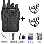 Balenie 2 ks vysielačiek Baofeng BF-888S UHF 5W s headsetom