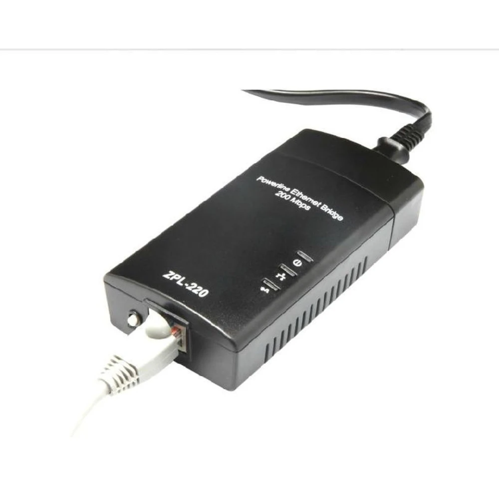 Pack PLC Ethernet Zinwell ZPL-220 200Mbps na pripojenie cez elektrickú sieť