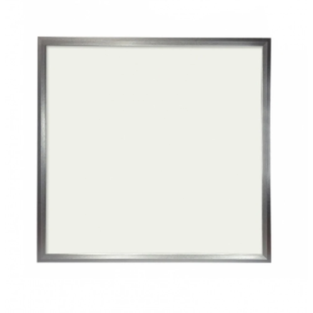 LED panel Slim 60x60 cm 48W studená biela 6000K so strieborným rámom a driverom