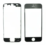 Čierny sklenený displej iPhone 5 + lepiaci rámik na opravu