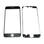 Sklenený displej iPhone 6 Plus čierny + rámik na opravu