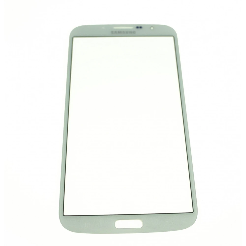 Sklenený displej Samsung Galaxy Mega biely - diel na opravu