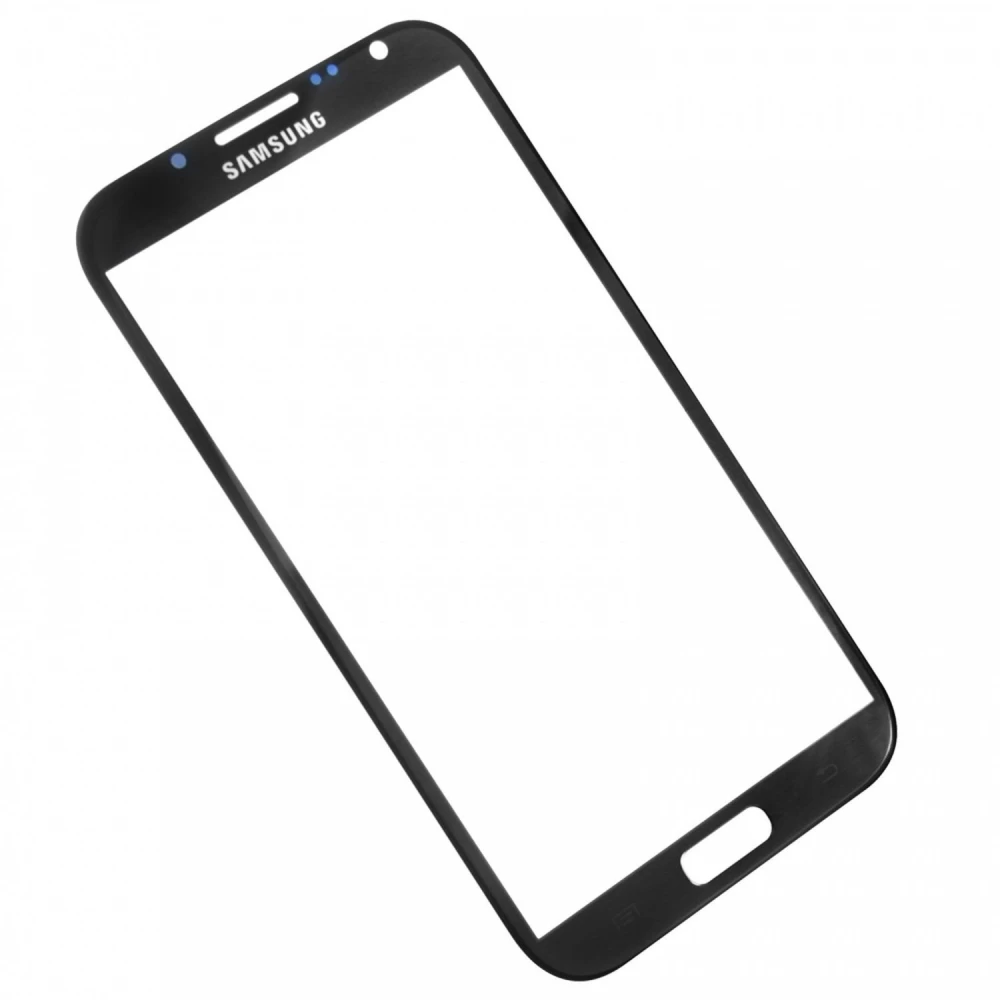 Sklenený displej Samsung Galaxy Note 2 N7100 čierny - kvalitný diel