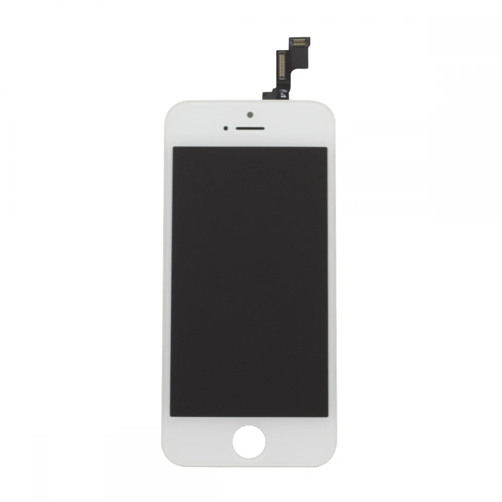 Kompletná biela obrazovka iPhone 5S s dotykom a LCD digitalizérom