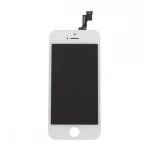Kompletná biela obrazovka iPhone 5S s dotykom a LCD digitalizérom