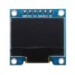 OLED displej 0.96 palca biely SPI modul 12864 LED pre Arduino satkit