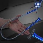 Flexibilná magnetická chytacia pinzeta s LED svetlom a hákom s dlhým dosahom