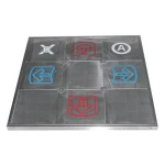 Metalická tanečná podložka TX-4000 kompatibilná s PS2, XBOX a PC