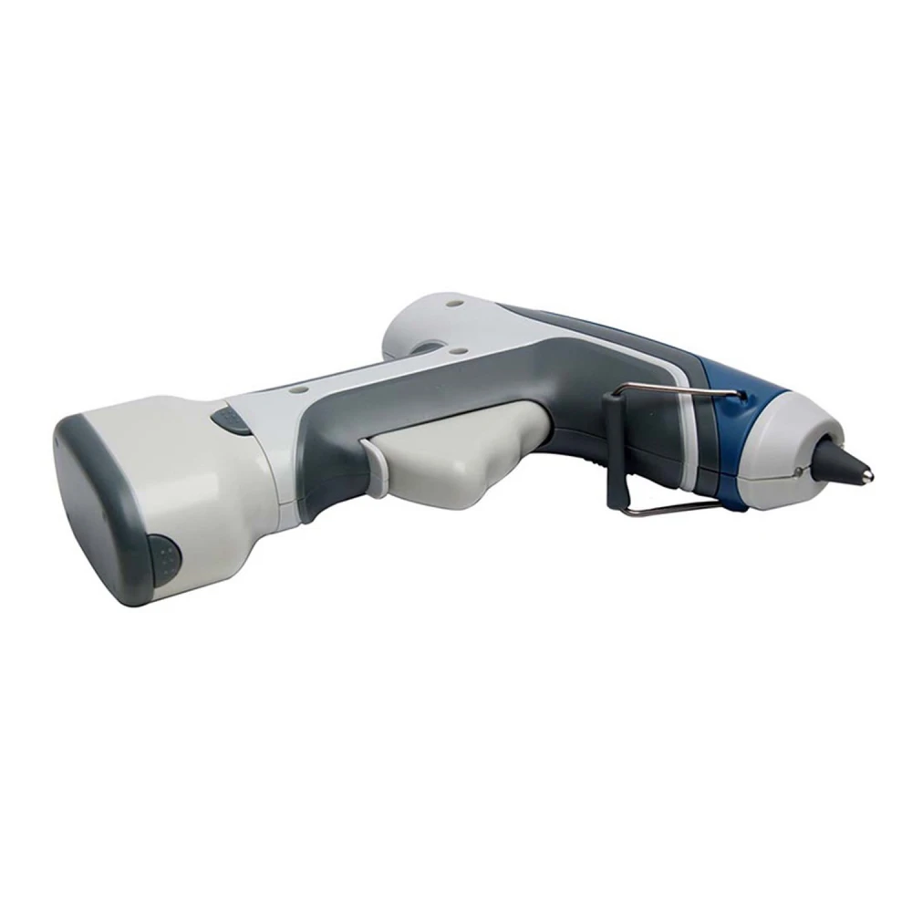 Detalle del gatillo ergonómico de la pistola Pro'sKit GK386