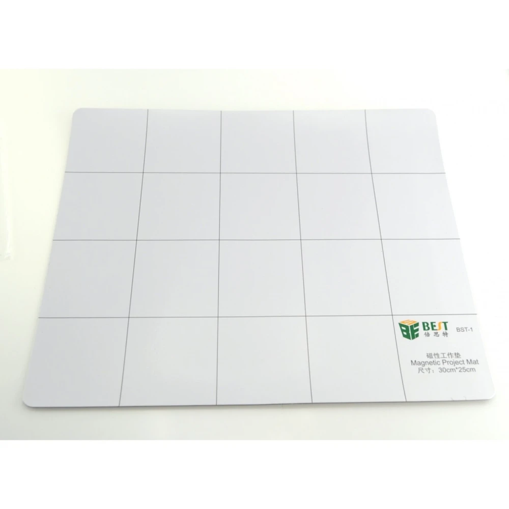 Pizarra magnética para tornillos y piezas pequeñas en reparaciones electrónicas
