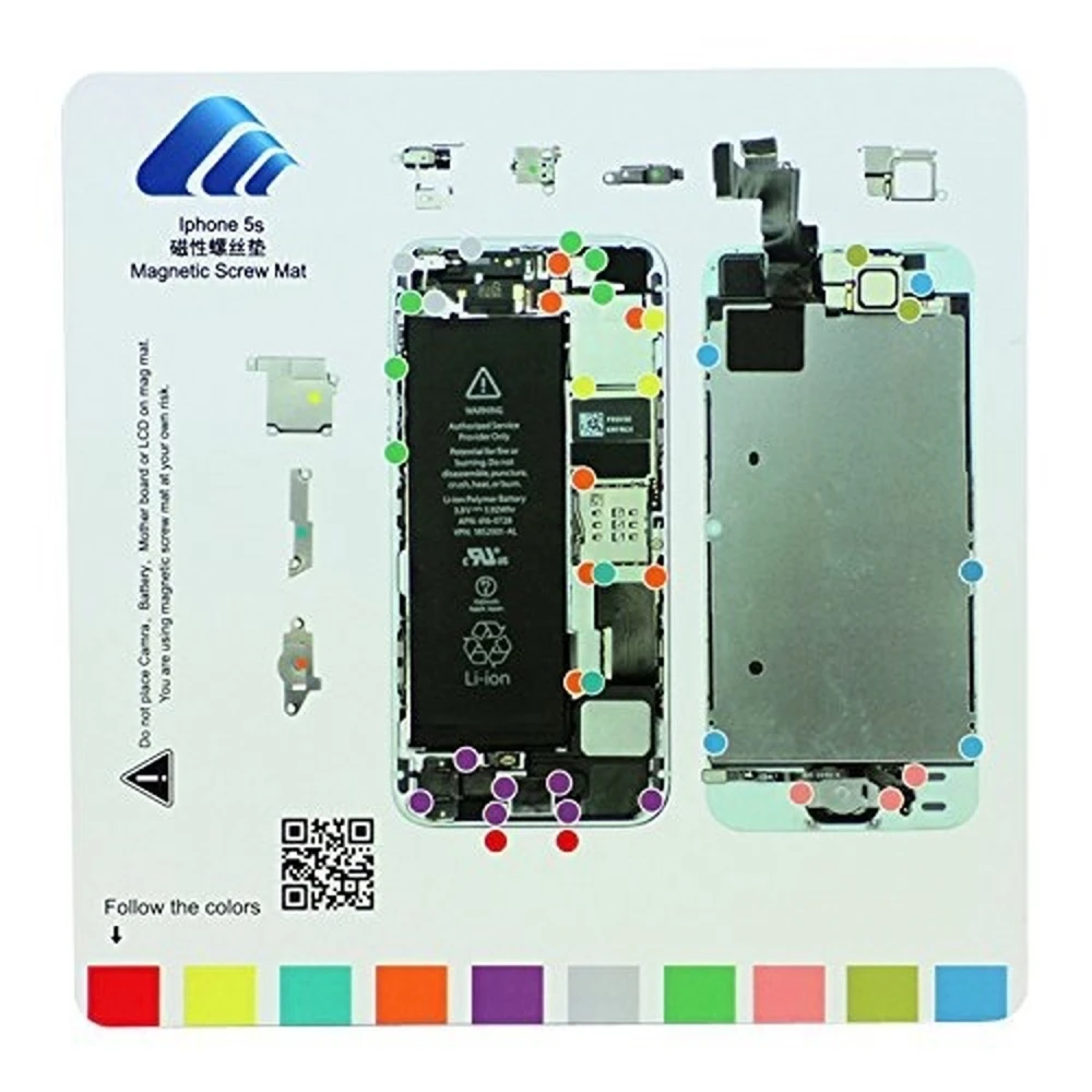 Magnetická doska na skrutky iPhone 5S od satkit
