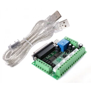 CNC riadiaca doska 5 osí Mach3 USB pre krokový motor