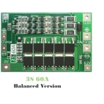 Vyvážená PCB ochranná doska 3S 60A pre lítiovú batériu