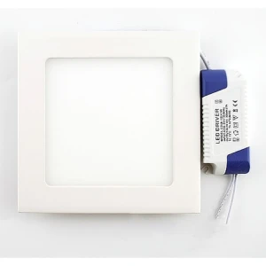 Štvorcový LED panel superslim 12W studená biela 6000K