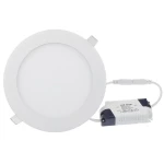 Kruhový LED panel 24W studená biela SuperSlim 6000K