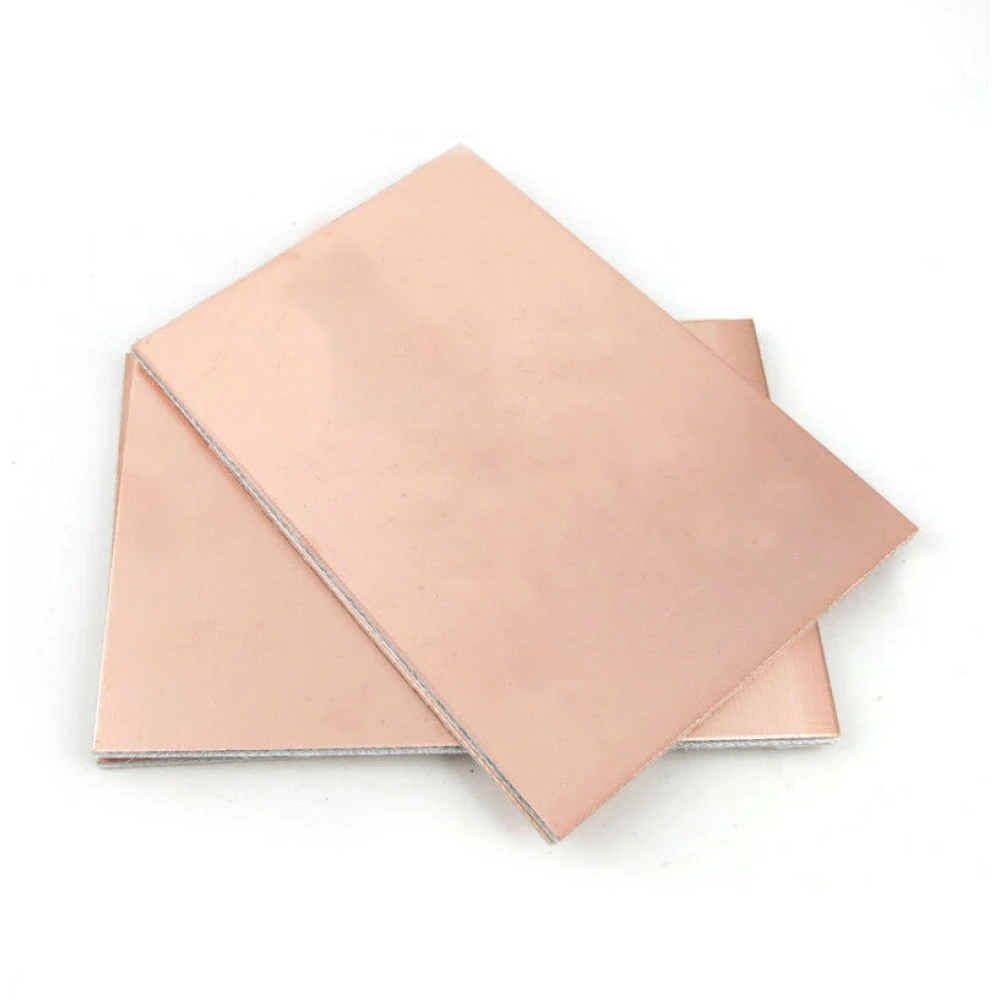 Material FR4 de fibra de vidrio en placa PCB 10x15cm