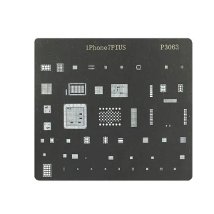 IC stencil doska iPhone 7plus – BGA šablóna na opravu a spájkovanie