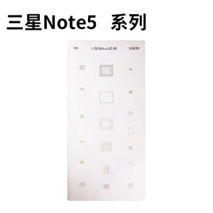 Mlink Stencil doska Samsung Note 5 na reballing IC s profesionálnou presnosťou