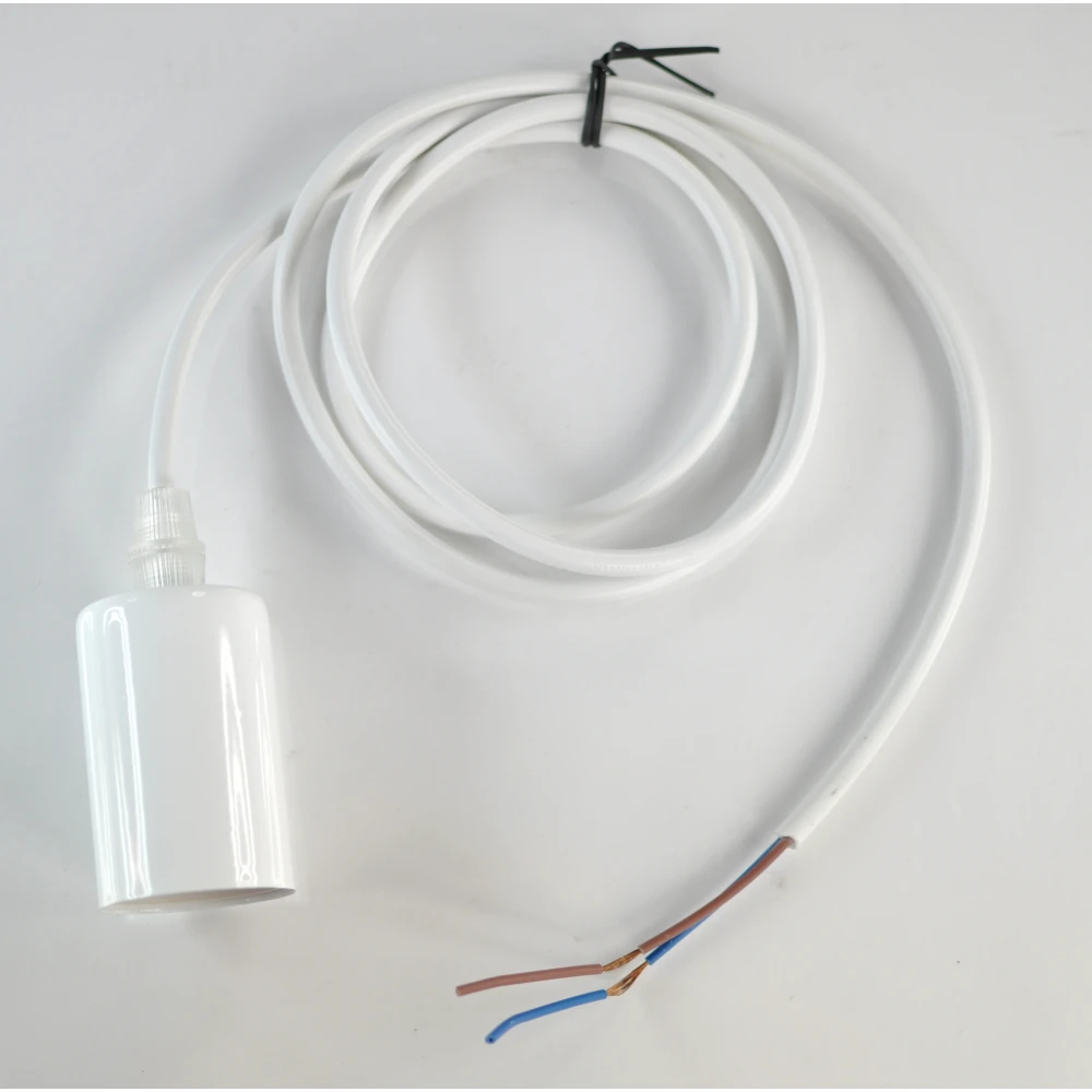 Priemyselná vintage retro Edison objímka E27 s káblom 1,1 m model C2