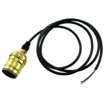 Priemyselná vintage retro objímka Edison E27 s káblom 1,1 m F1