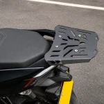 Zadný Nosič Zontes 150X / 125X — Železná Paketová Mriežka 4 mm, Čierna
