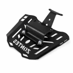 Zadný Nosič Zontes 150X / 125X — Železná Paketová Mriežka 4 mm, Čierna