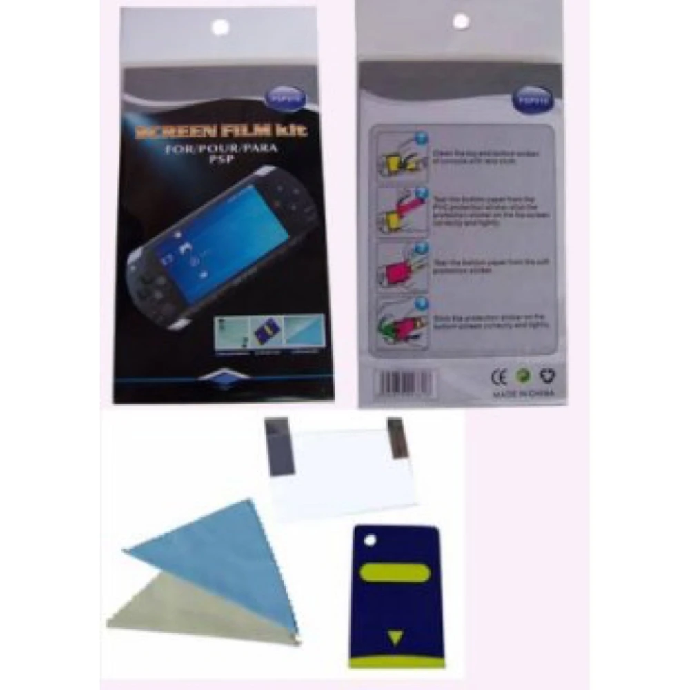 Ochranná fólia na displej PSP kompatibilná s PSP2000 Slim, PSP 3000 a PSP E1004 Street