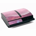 Ružový skin na PS3 – Laser Pink ochranná fólia