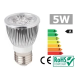 LED žiarovka E27 5W teplá biela 3300K - úsporné a príjemné osvetlenie