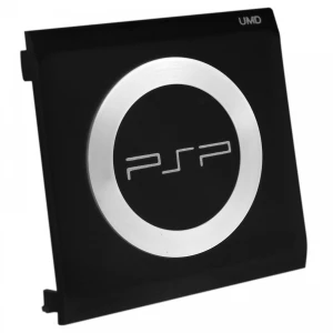 Dvierka UMD disku PSP s kovovým krúžkom a nápisom - originálny diel